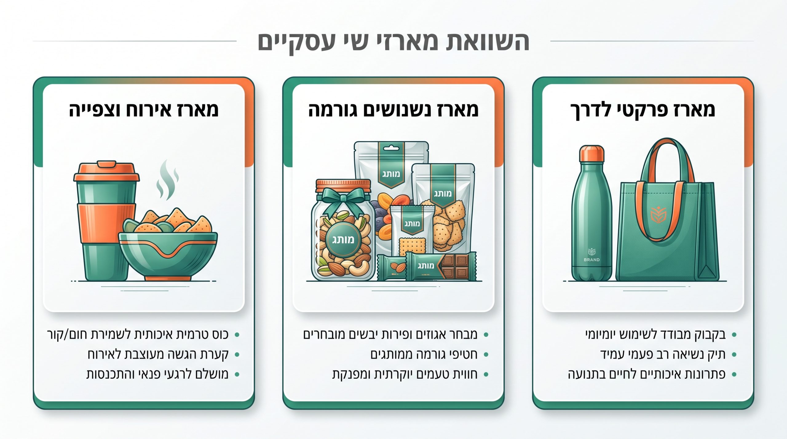 מארז צפייה, מארז נשנושים או מארז שימושי - מה עדיף לעובדים