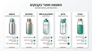 איך לבחור בקבוק לעובדים: המדריך המלא לבחירה נכונה