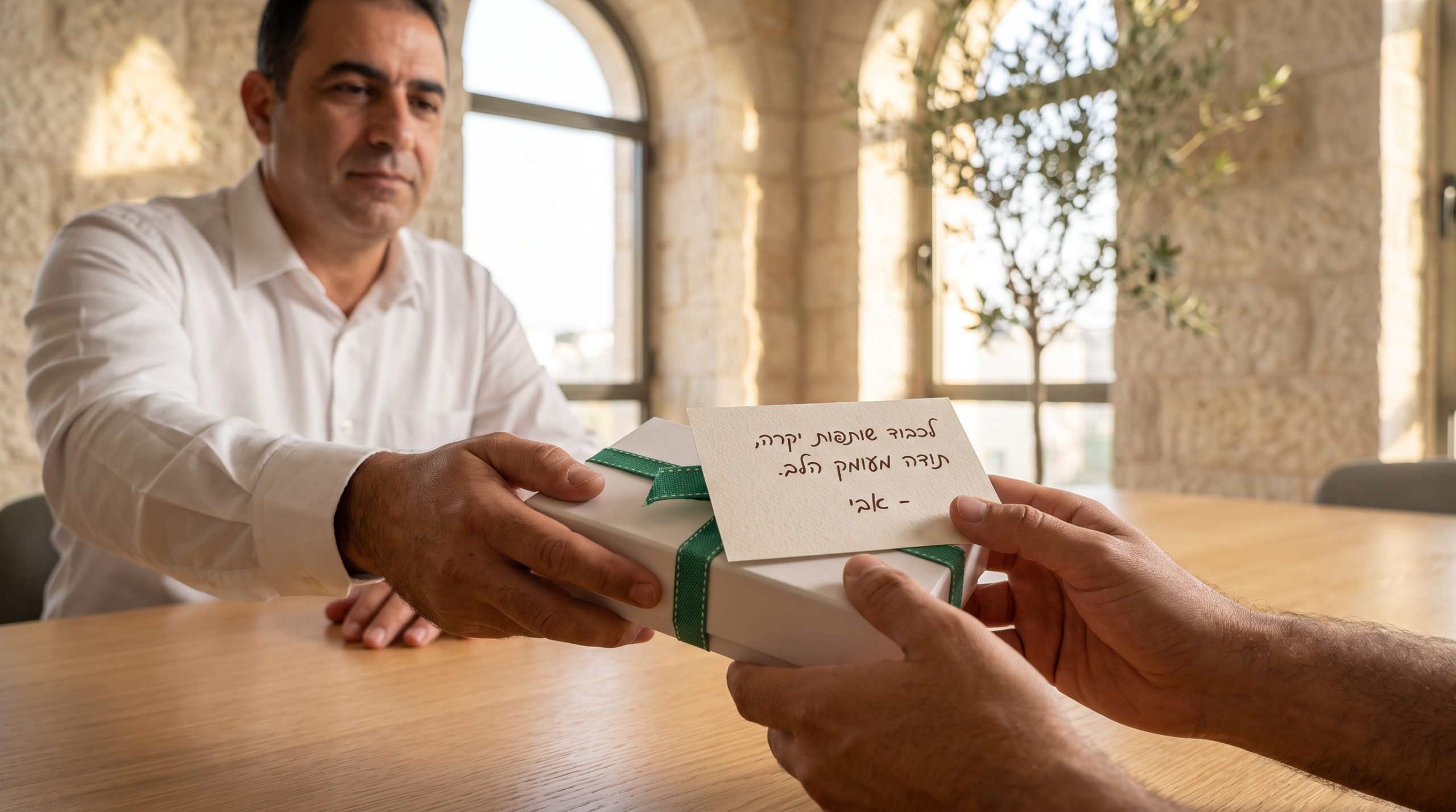מה כותבים בברכה לשנה טובה כשזו מתנה ללקוח